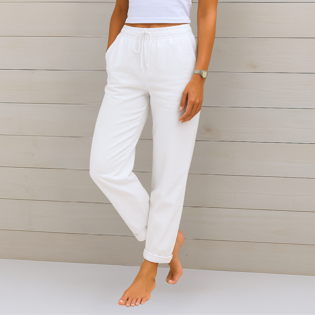 Maylora | Pantalones Relax con Cintura Ajustable