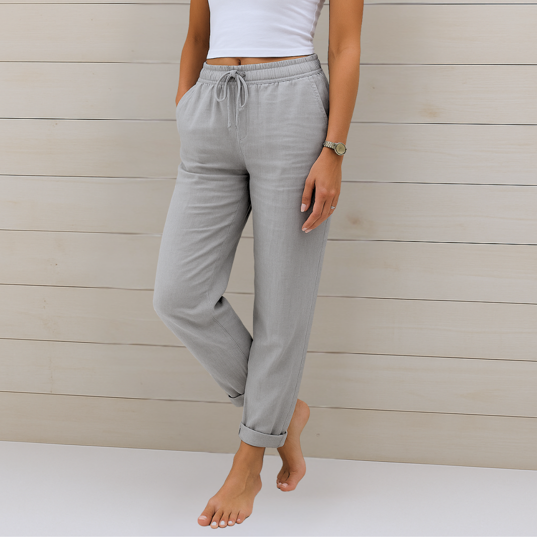 Maylora | Pantalones Relax con Cintura Ajustable