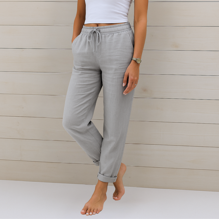 Maylora | Pantalones Relax con Cintura Ajustable