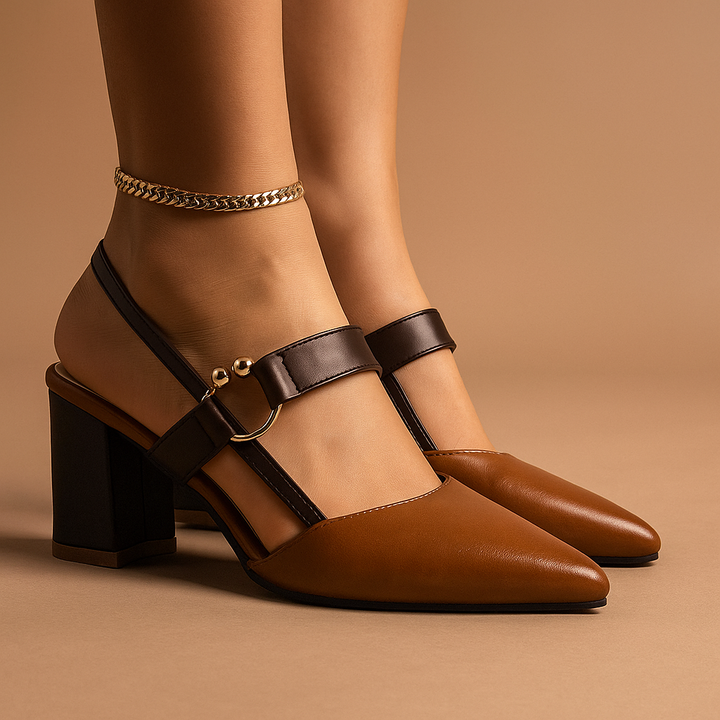 Tacones Mirella con anillo - Elegancia y confort en cada paso