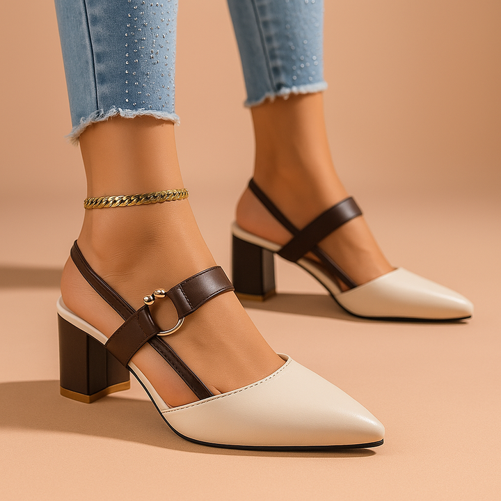 Tacones Mirella con anillo - Elegancia y confort en cada paso