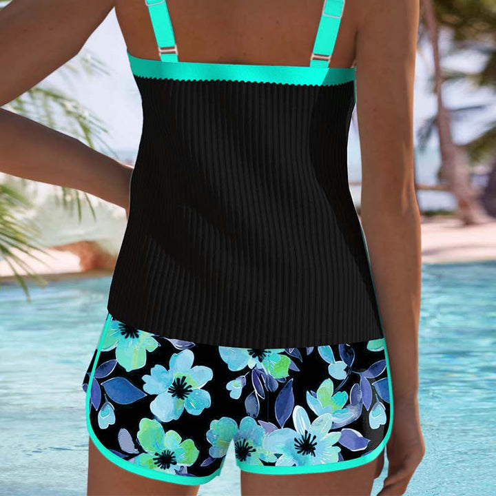 Laluna® | Conjunto de tankini elegante de dos piezas