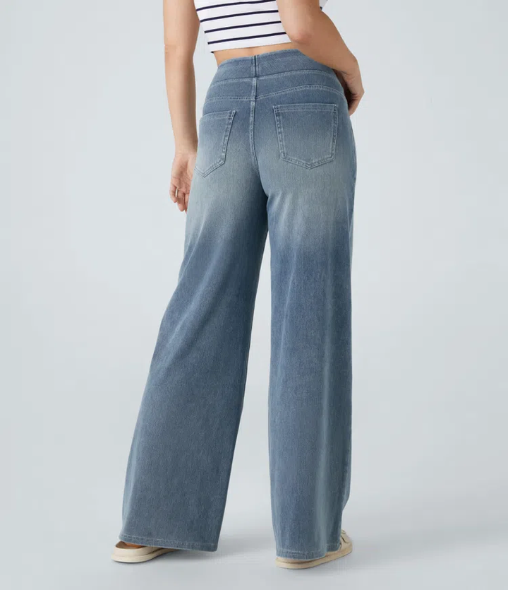 Solène - Jeans de Pierna Ancha Fit Relaxed