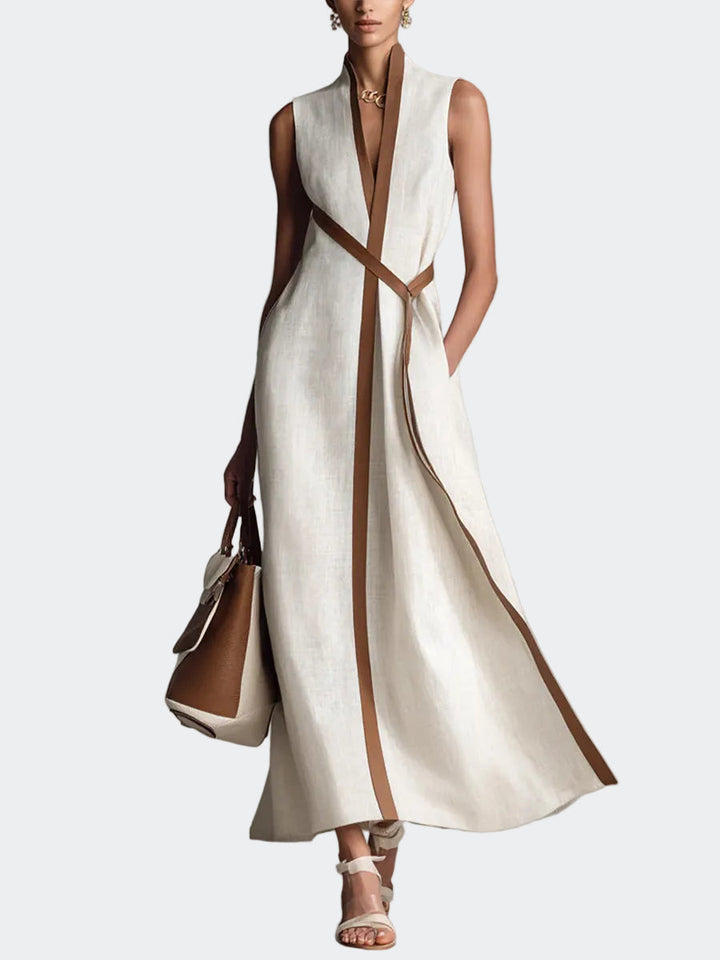 Elira™ | Vestido de lino Breeze