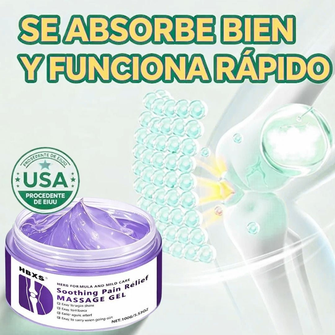 Gel Morado K De Masaje