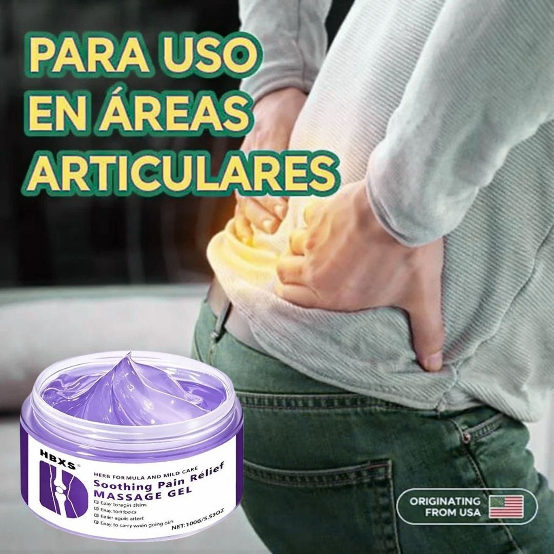 Gel Morado K De Masaje