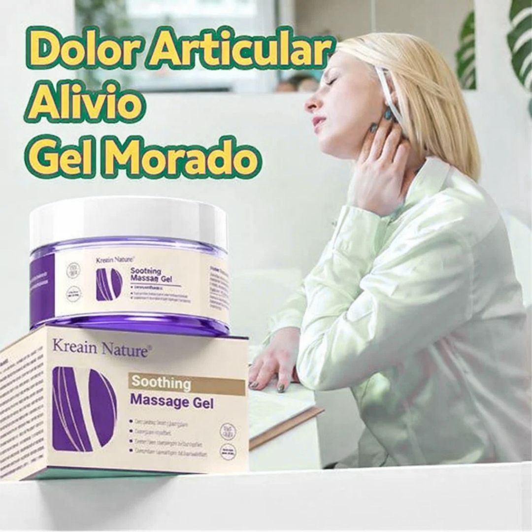 Gel Morado K De Masaje