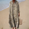 Vestido de verano estampado y favorecedor