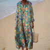 Vestido de verano estampado favorecedor