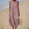 Vestido de verano cómodo sin mangas