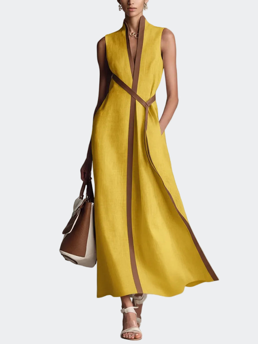 Elira™ | Vestido de lino Breeze