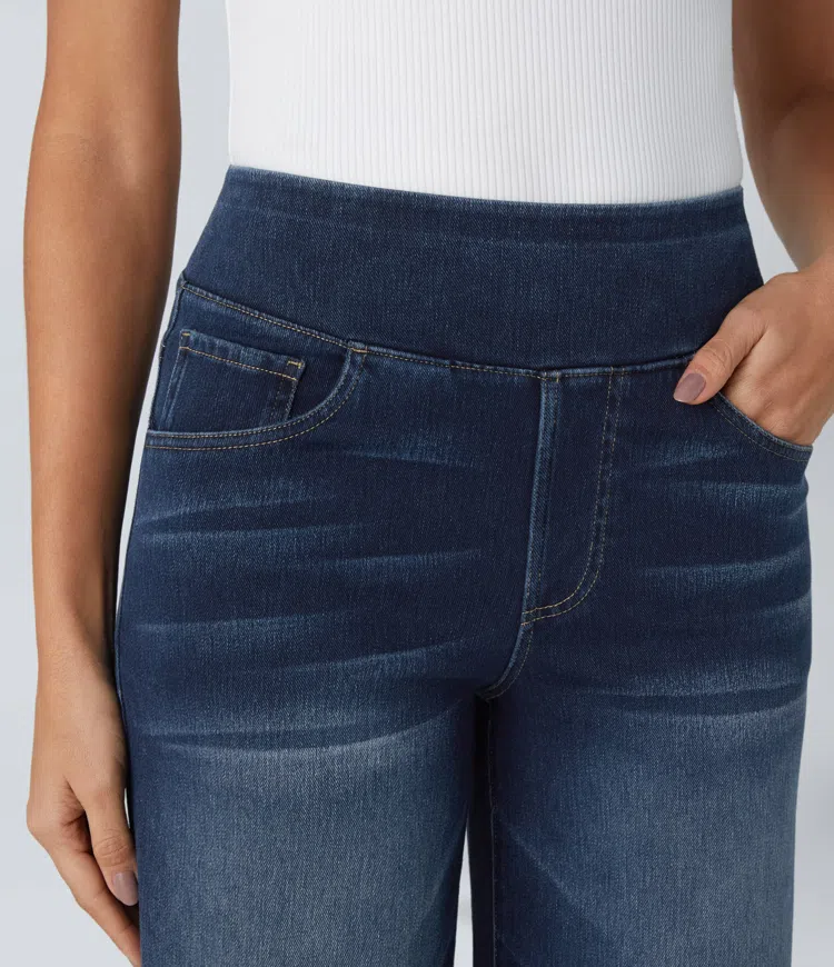 Solène - Jeans de Pierna Ancha Fit Relaxed