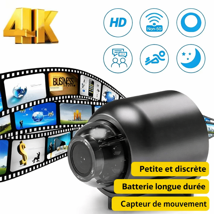Mini caméra espion Full HD avec vision nocturne
