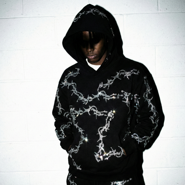 Hoodie Rhinestone Thorn™