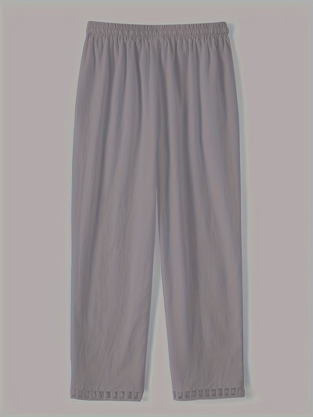 Wren – Pantalones Cropped Relax con Detalles en Contraste
