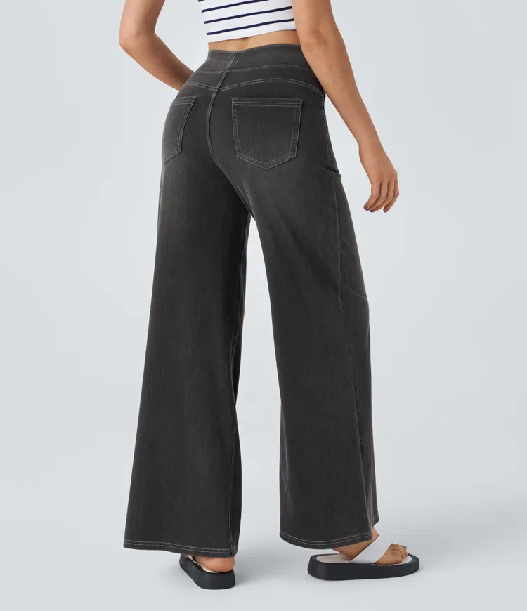 Solène - Jeans de Pierna Ancha Fit Relaxed
