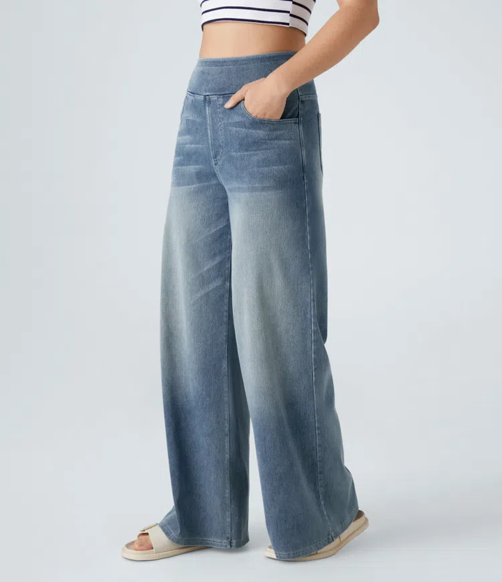 Solène - Jeans de Pierna Ancha Fit Relaxed