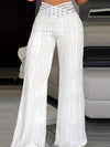 Emma | Pantalones de Cintura Alta Crisscross