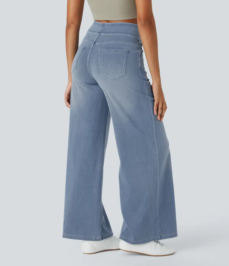 Solène - Jeans de Pierna Ancha Fit Relaxed