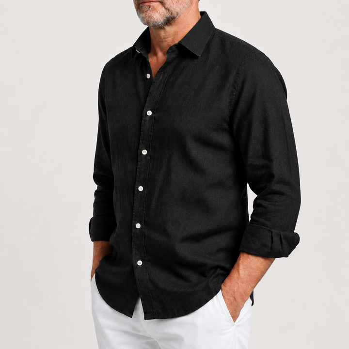 Camisa de lino Cómoda y flexible™