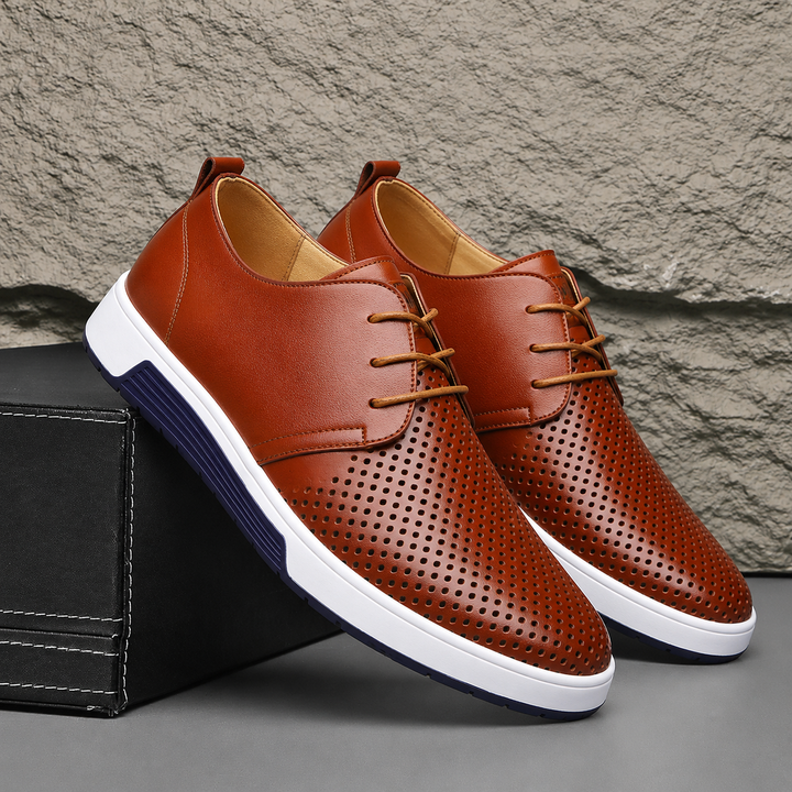ZAPATILLAS DE CUERO MODERNAS