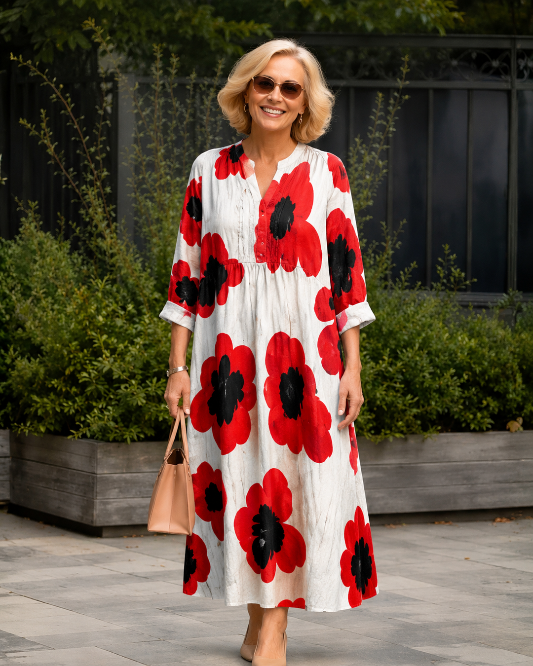 Vestido Midi con mangas™