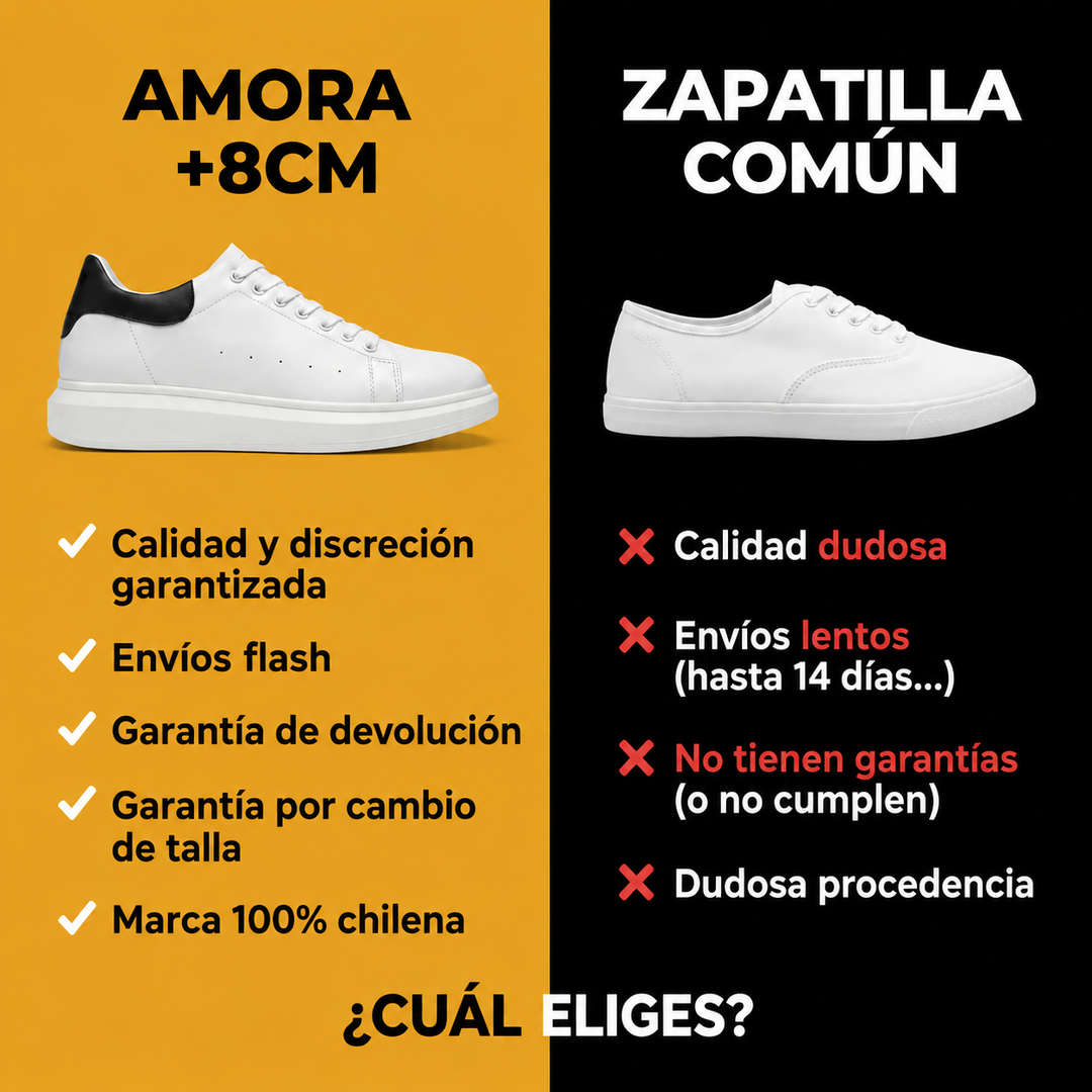 PAMPERA™ - Zapatillas Con Altura +8CM