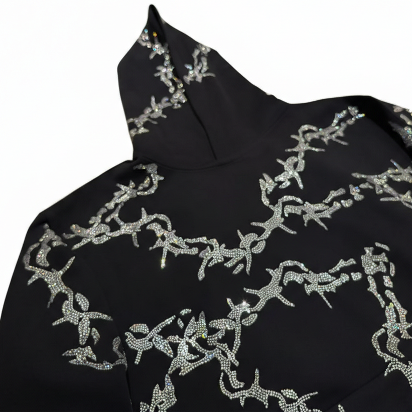 Hoodie Rhinestone Thorn™