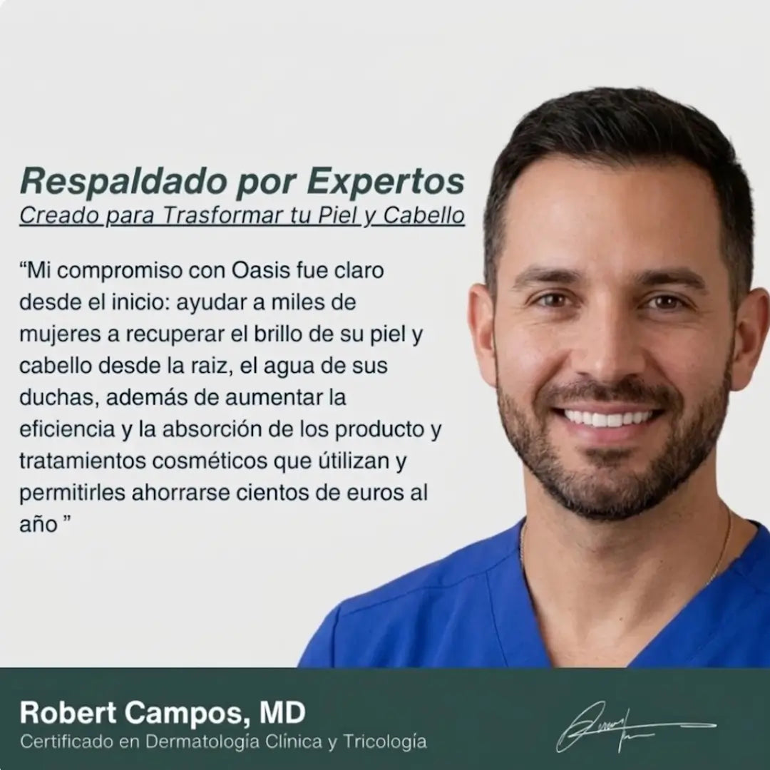 Salva Tu Piel, Tu Pelo y Tu Salud del Desastre con Oasis ™