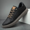 Zapatillas Oxford de cuero
