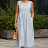 Vestido Midi "Respiro" sin mangas
