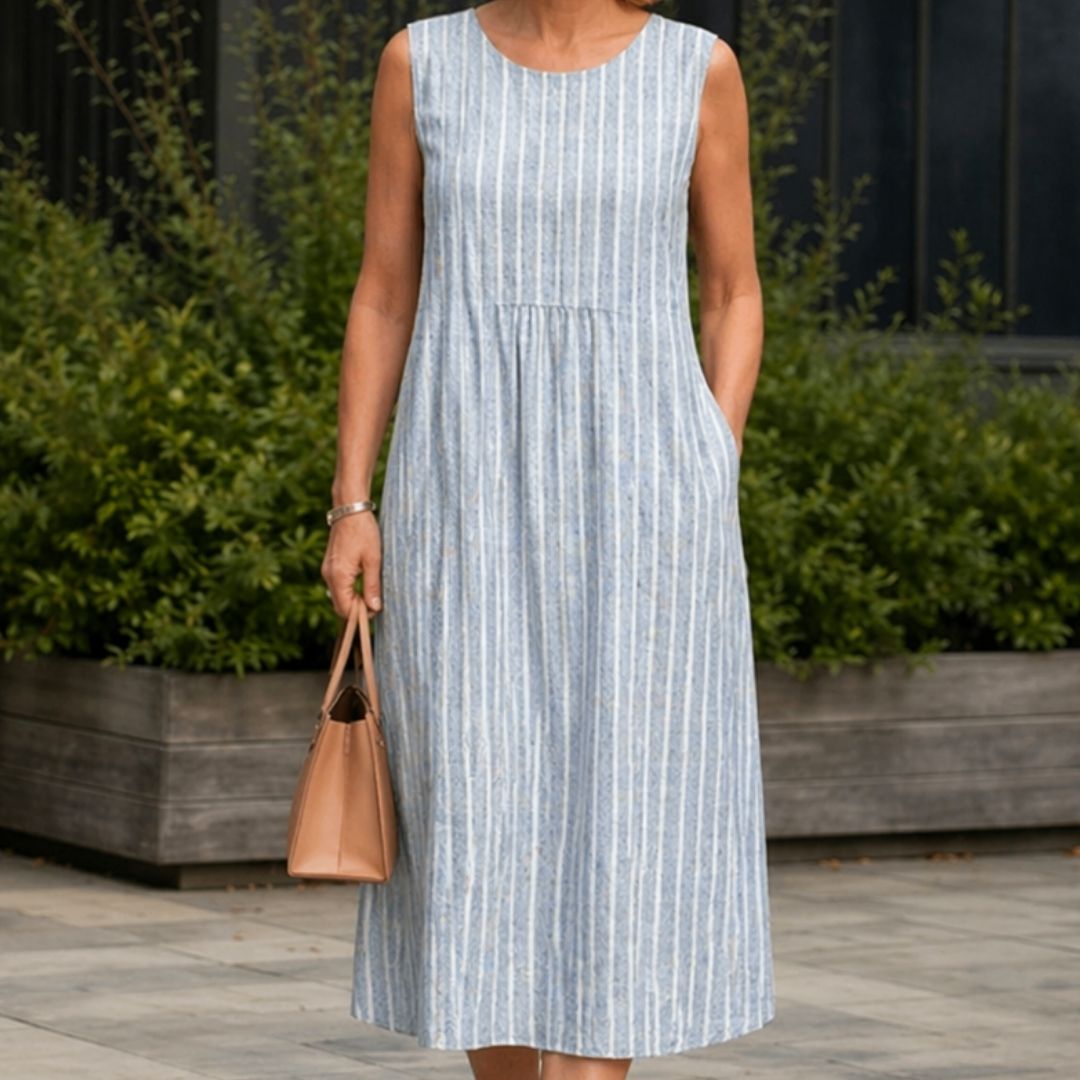 Vestido Midi "Respiro" sin mangas