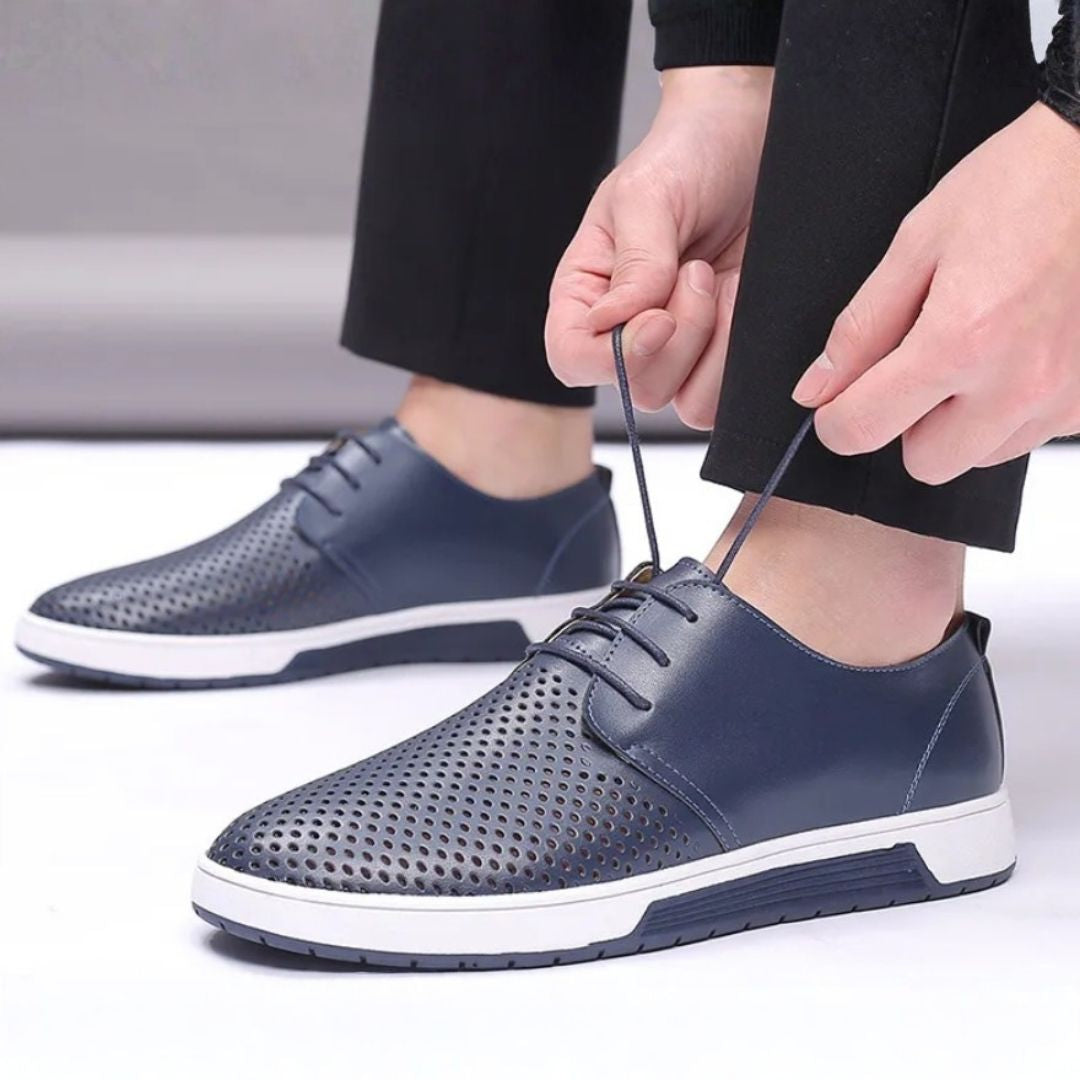 ZAPATILLAS DE CUERO MODERNAS