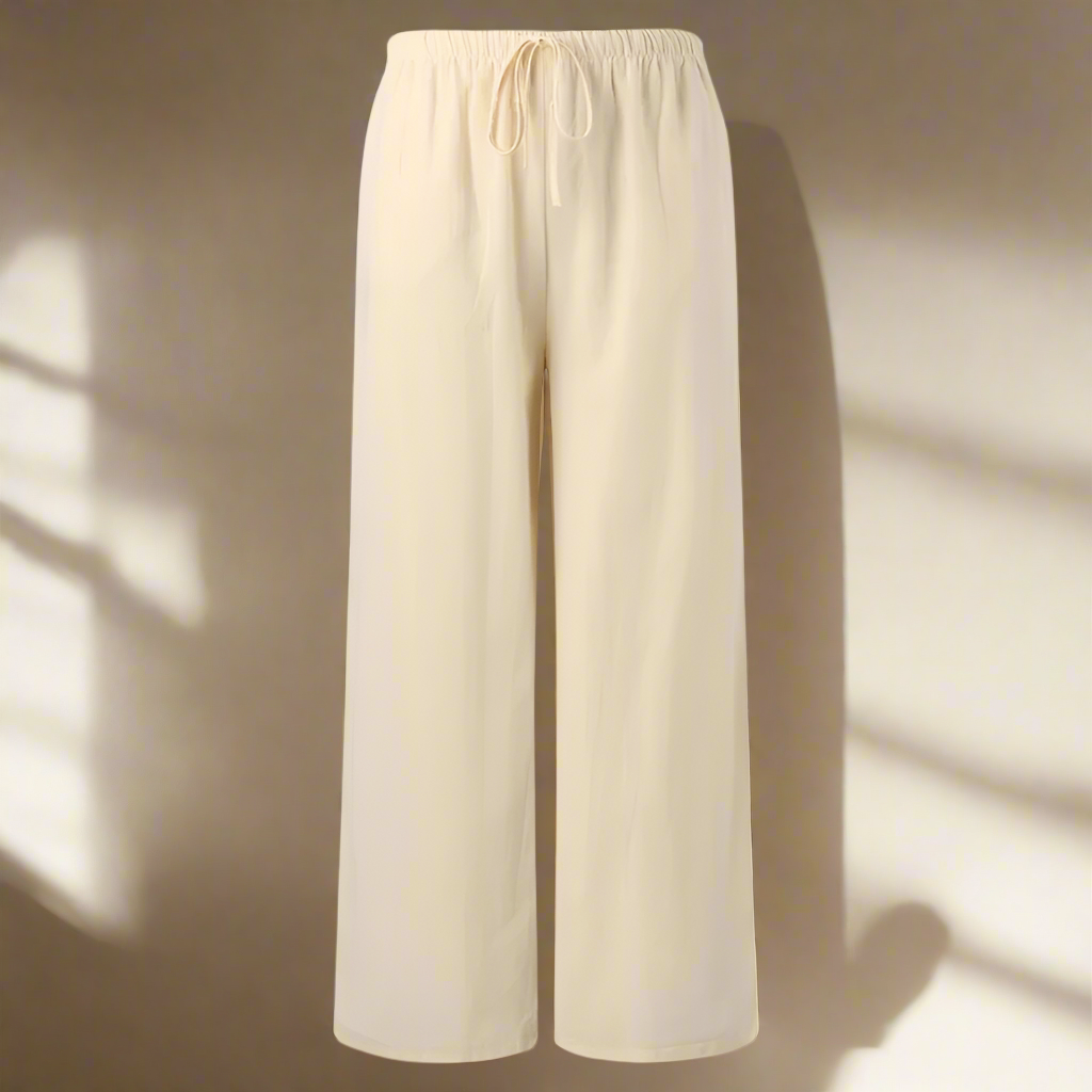 Liam | Pantalones de Verano de Pierna Ancha