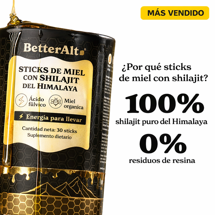 Shilajit Himalayan Better Alt · Energía y Vitalidad Natural