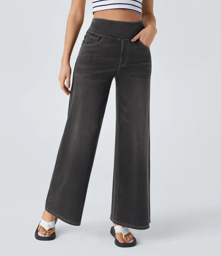 Solène - Jeans de Pierna Ancha Fit Relaxed
