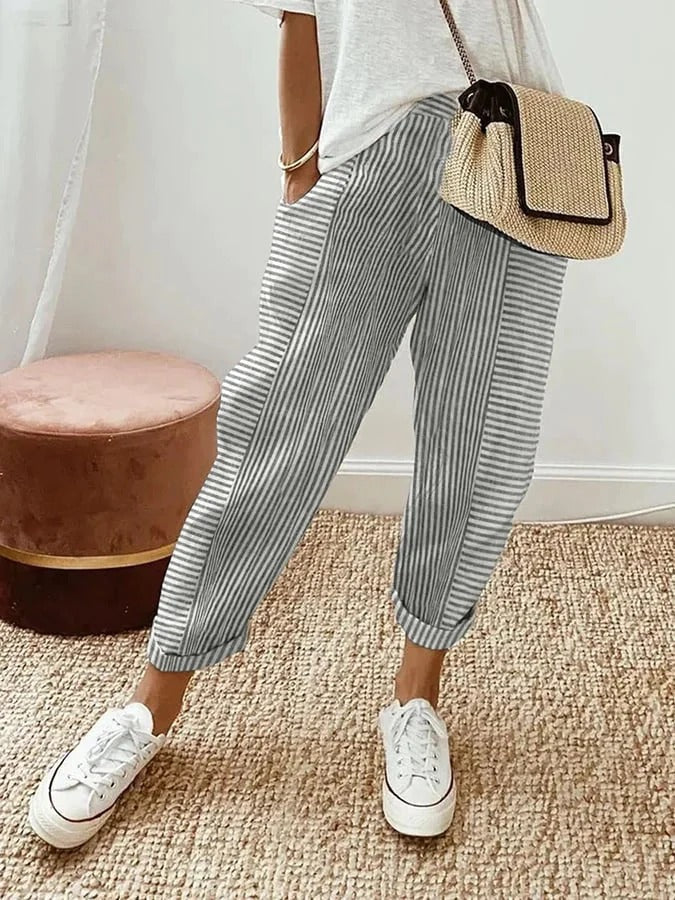 Lola | Pantalones de Verano Casual de Corte Amplio