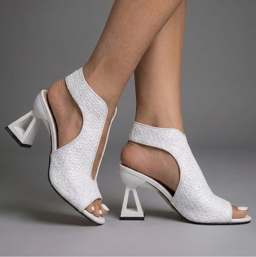 Tacones Aura de tejido esculpido | Elegancia se une al confort máximo