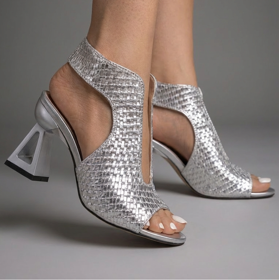 Tacones Aura de tejido esculpido | Elegancia se une al confort máximo
